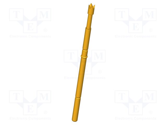 Test needle; Operational spring compression: 4mm; 5A; Ø: 1.8mm