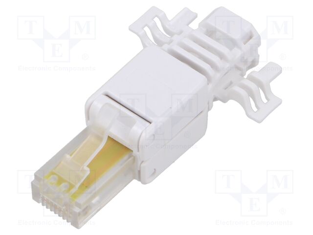 Connector: RJ45; plug; PIN: 8; Cat: 5e; shielded; Layout: 8p8c; 5mm