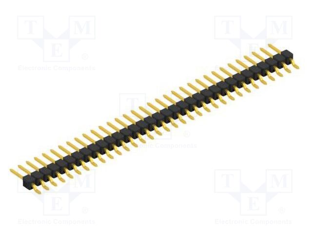 Connector: pin strips; pin header; male; PIN: 33; 2.54mm; SMT; 1x33