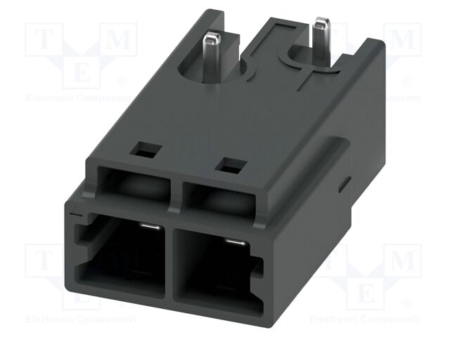 PCB headers, nominal cross section: 4 mm2, color: black, nom