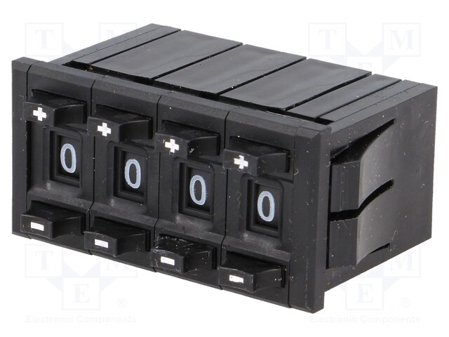 Potentiometer: decade; 10kΩ; 2W; ±3%; linear; No.of el.turns: 10