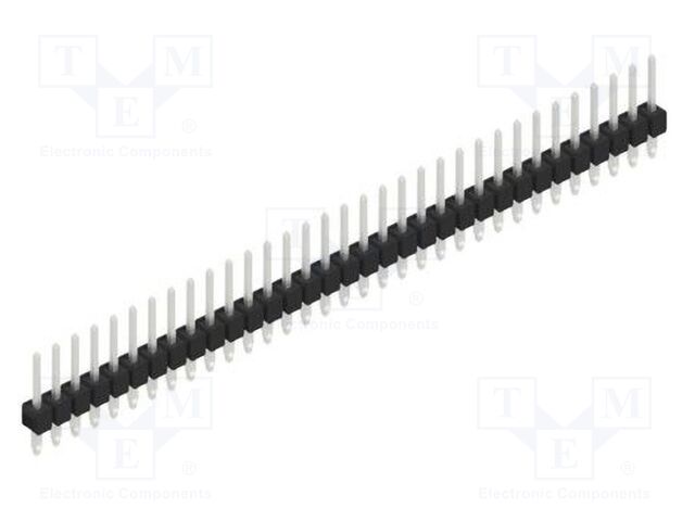Connector: pin strips; pin header; male; PIN: 33; 2.54mm; THT; 1x33