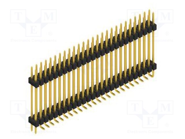 Connector: pin strips; pin header; male; PIN: 52; 2.54mm; SMT; 2x26