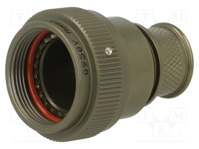 Accessories: plug cover; olive; size 15; Body coating: cadium