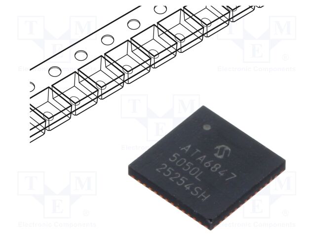 IC: driver; system basis chip SBC; VQFN48; 5V; 3÷42VDC