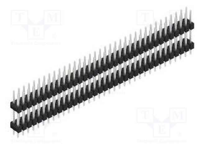 Connector: pin strips; pin header; male; PIN: 70; 2.54mm; THT; 2x35