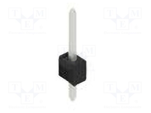 Connector: pin strips; pin header; male; PIN: 1; 2.54mm; THT; 1x1