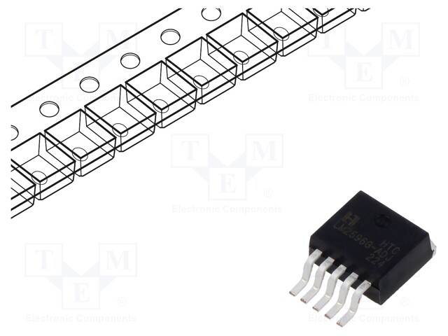 IC: PMIC; DC/DC converter; Uin: 8÷40V; Uout: 1.23÷37V; 3A; TO263-5