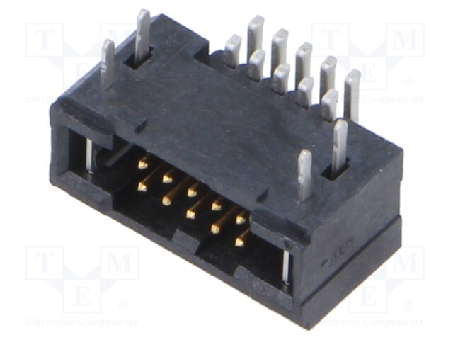 Connector: PCB to PCB; male; PIN: 10; 1.27mm; TFM; gold-plated; SMT