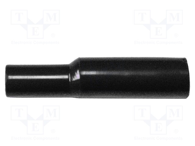 Insulator; 5kV; black; Mat: PVC; Application: BU-30BL,BU-30TBO