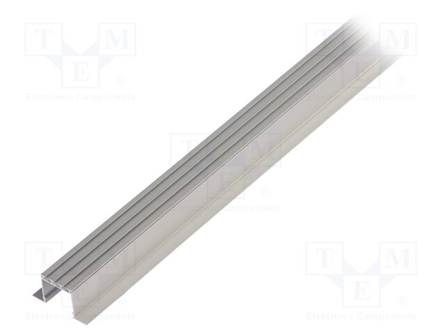 Profiles for LED modules; white; 1m; LARKO; aluminium; varnished