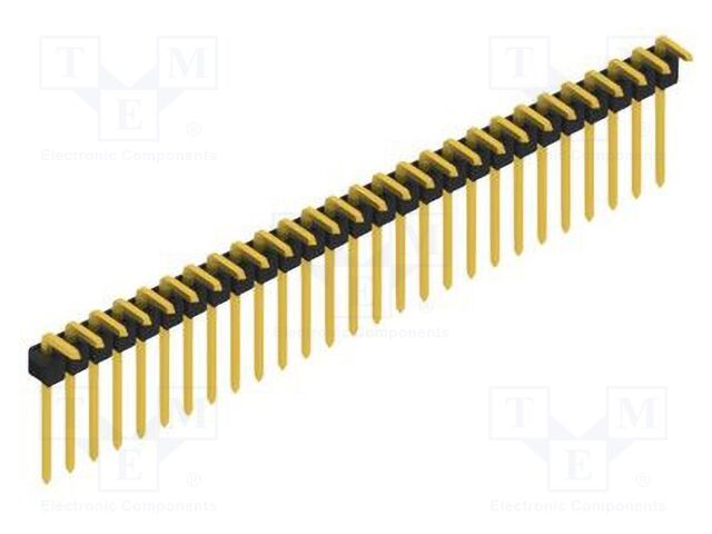 Connector: pin strips; pin header; male; PIN: 27; 2.54mm; THT; 1x27
