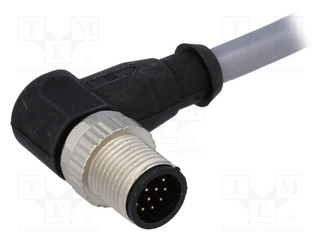 Plug; M12; PIN: 12; male; A code-DeviceNet / CANopen; 2m; cables