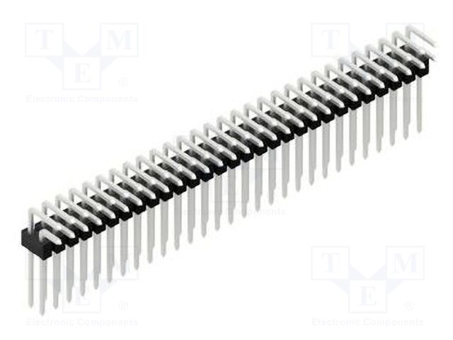 Connector: pin strips; pin header; male; PIN: 58; 2.54mm; THT; 2x29