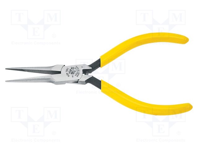 Pliers; half-rounded nose; 144mm