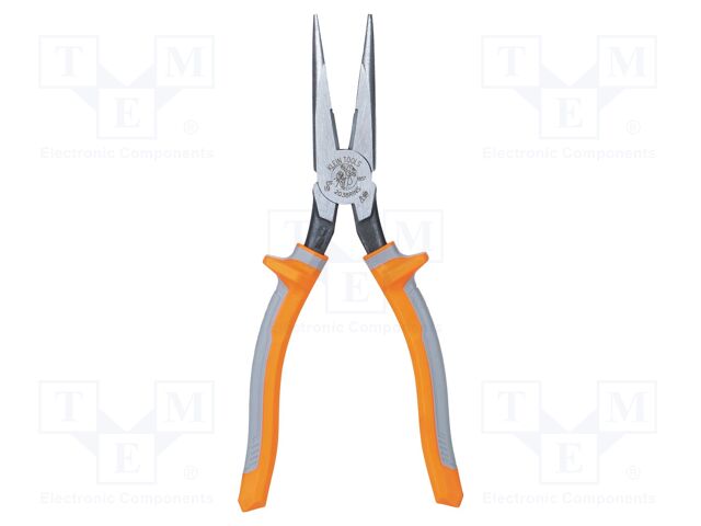 Pliers; side,cutting,insulated; tool steel; Pliers len: 219mm