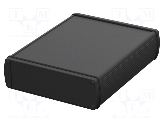 Enclosure: with panel; ALUBOS 1600; X: 169mm; Y: 200mm; Z: 52mm; IP65