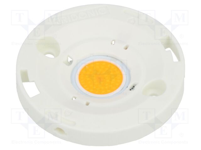 Power LED; white; COB; 17.6W; 3000K; 2433lm; CRImin: 90; 500mA