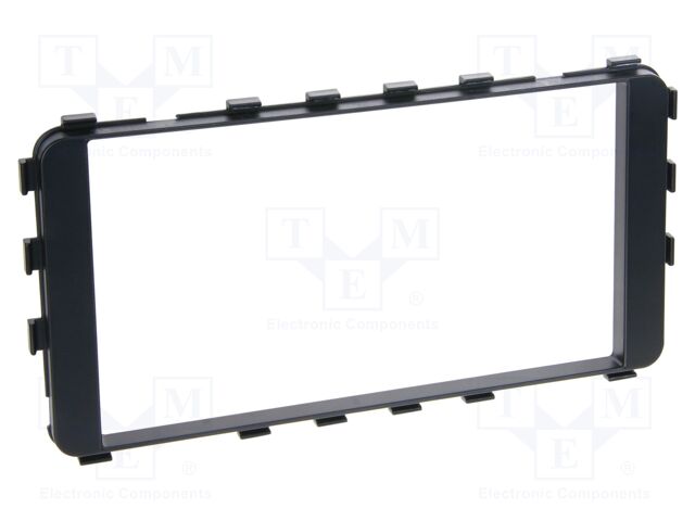 Radio frame; Toyota; 2 DIN; black