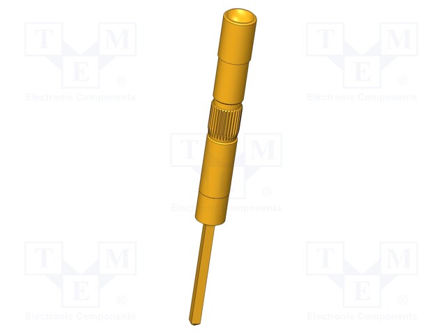 Connector; Contact plating: gold-plated; Contacts: brass; KT-254