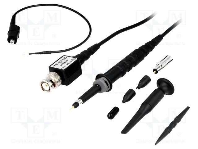 Oscilloscope probe; Band: ≤300MHz; Attenuator: 10: 1; Uin max: 600V