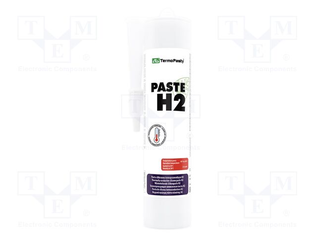 Heat transfer paste; silicon based,do not conduct; 0.88W/mK