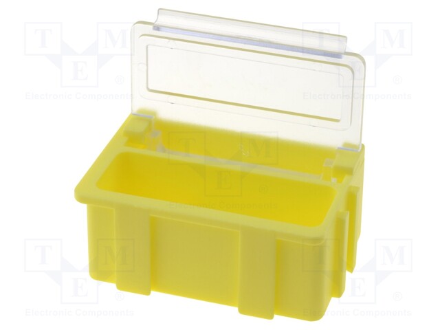 Bin; ESD; 37x12x15mm; yellow