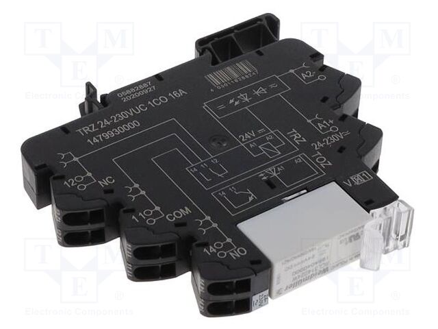 Relay: interface; SPDT; Ucntrl: 24÷230VDC; Ucntrl: 24÷230VAC; 16A