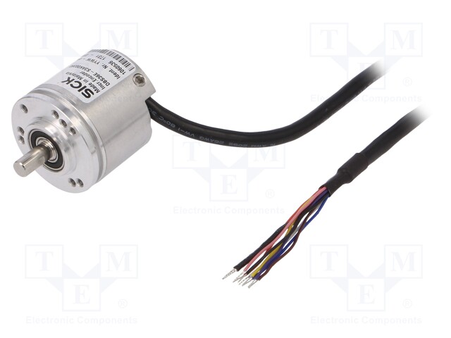 Encoder: incremental; Usup: 4.5÷5.5VDC; 360imp/revol; shaft 6mm