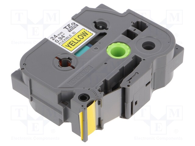 Tape; Width: 24mm; Colour: yellow; Character colour: black; L: 8m