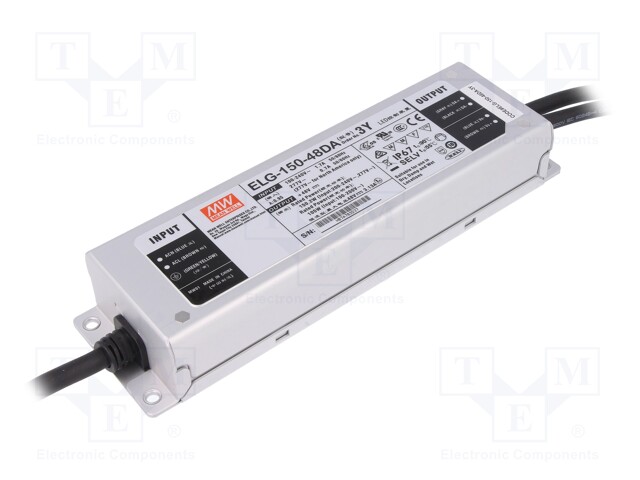 Power supply: switched-mode; Communication: DALI; LED; 150.2W