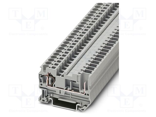 Splice terminal: rail; ST; PA; terminals: 2; W: 6.2mm; H: 55.8mm