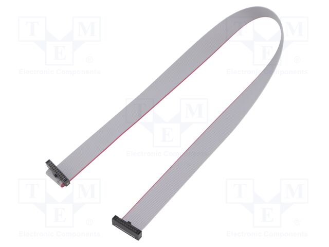 Ribbon cable with IDC connectors; Tape ph: 0.64mm; 381mm