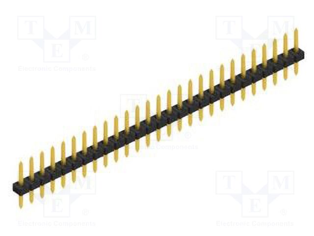 Connector: pin strips; pin header; male; PIN: 27; 2mm; THT; 1x27