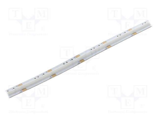 COB LED tape; RGB; LED/m: 630; 10mm; white PCB; IP20; 180°; 18W/m