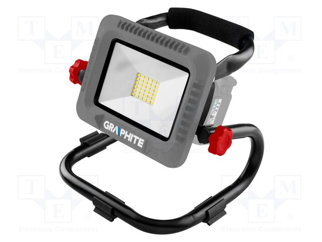 Battery; 18VDC; Energy+; 1000lm,2000lm; 6500K; No.of diodes: 36