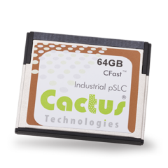 Industrial pSLC CFAST-245S-WP1, with Write Protect C-Temp (0-70C)