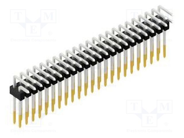 Connector: pin strips; pin header; male; PIN: 46; 2.54mm; THT; 2x23