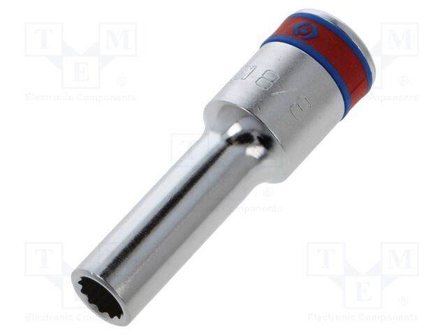 Wrench; socket spanner; 1/2"; long