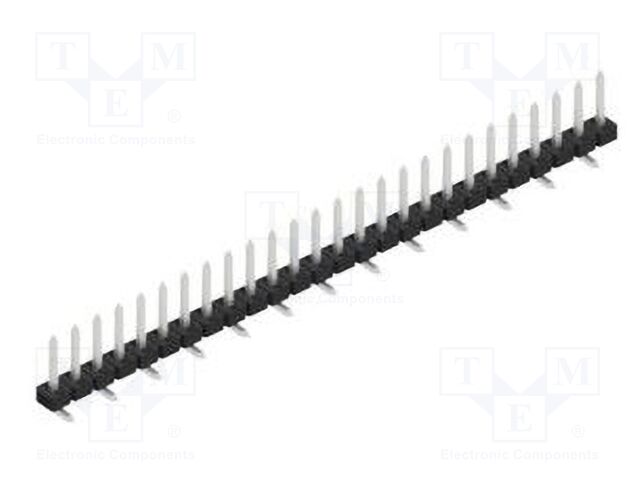 Connector: pin strips; pin header; male; PIN: 26; 2mm; SMT; 1x26