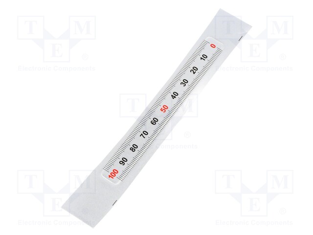 Ruler; figures horizontally arranged,self-adhesive; W: 11mm
