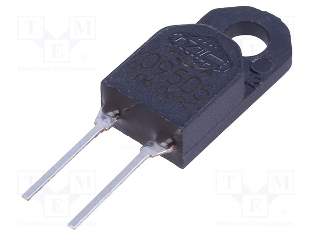 Sensor: thermostat; Output conf: NC; 95°C