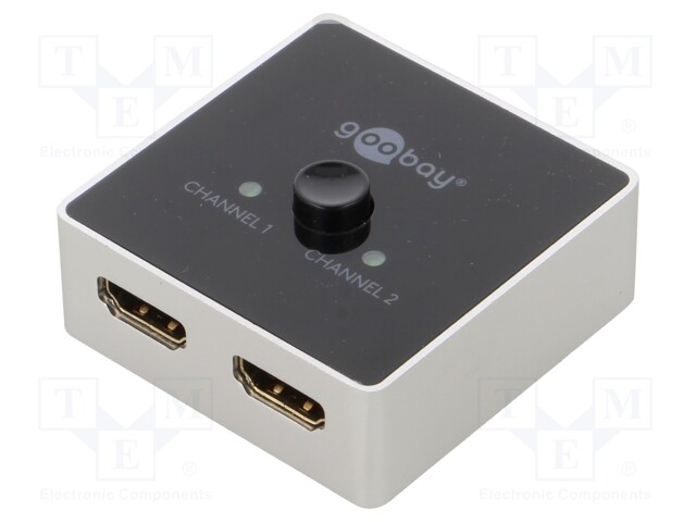 Switch; HDCP 2.2,HDMI 2.0; black; Input: HDMI socket x2