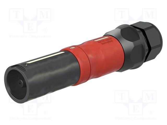 Connector: AC supply; screw terminal (AxiClamp); female; 10BV