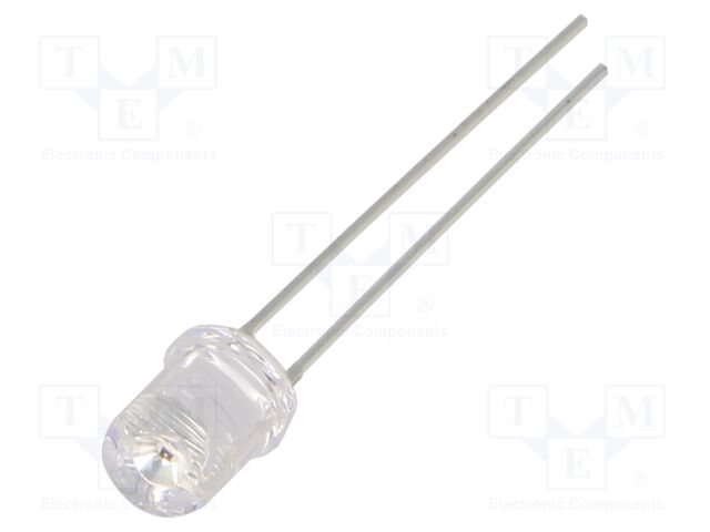 IR transmitter; 5mm; 765÷795nm; transparent; 40÷50mW; 30°; THT