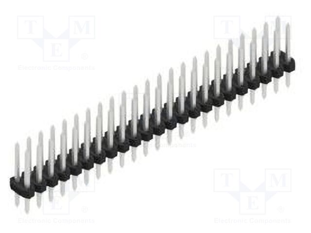 Connector: pin strips; pin header; male; PIN: 46; 2mm; THT; 2x23