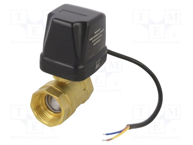 Ball solenoid valve; IP54; max.16bar; 2÷80°C; 220÷240VAC