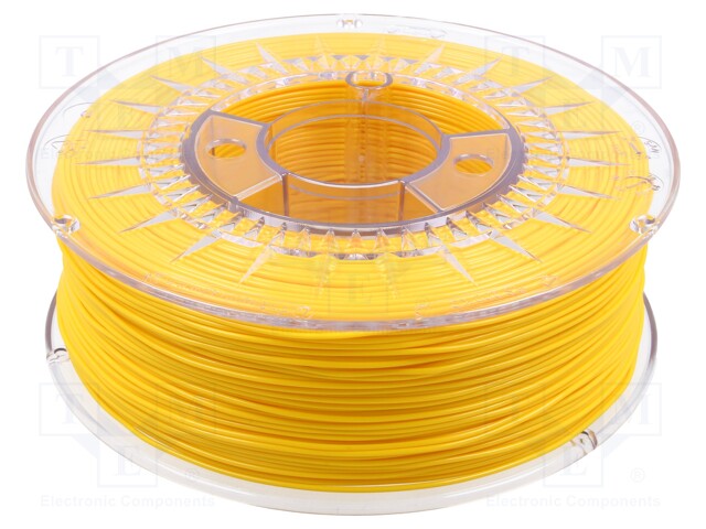 Filament: TPU; 1.75mm; yellow (bright); Printing temp: 210÷230°C