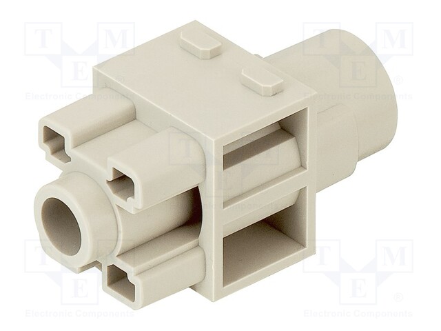 Han 200A crimp module, female