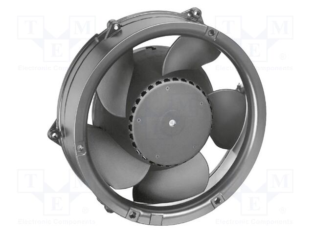 Fan: DC; diagonal; 24VDC; Ø172x51mm; 540m3/h; 63dBA; Vapo; 4300rpm